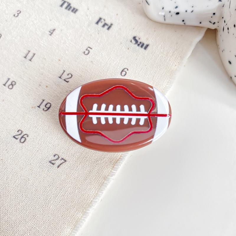 Acetic Acid Small Claw Basketball Football Hair Clip Accessories