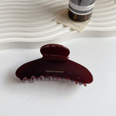 Korean marble acetic clip leopard large hair clip disc hair shark clip women's hair grab hair accessories