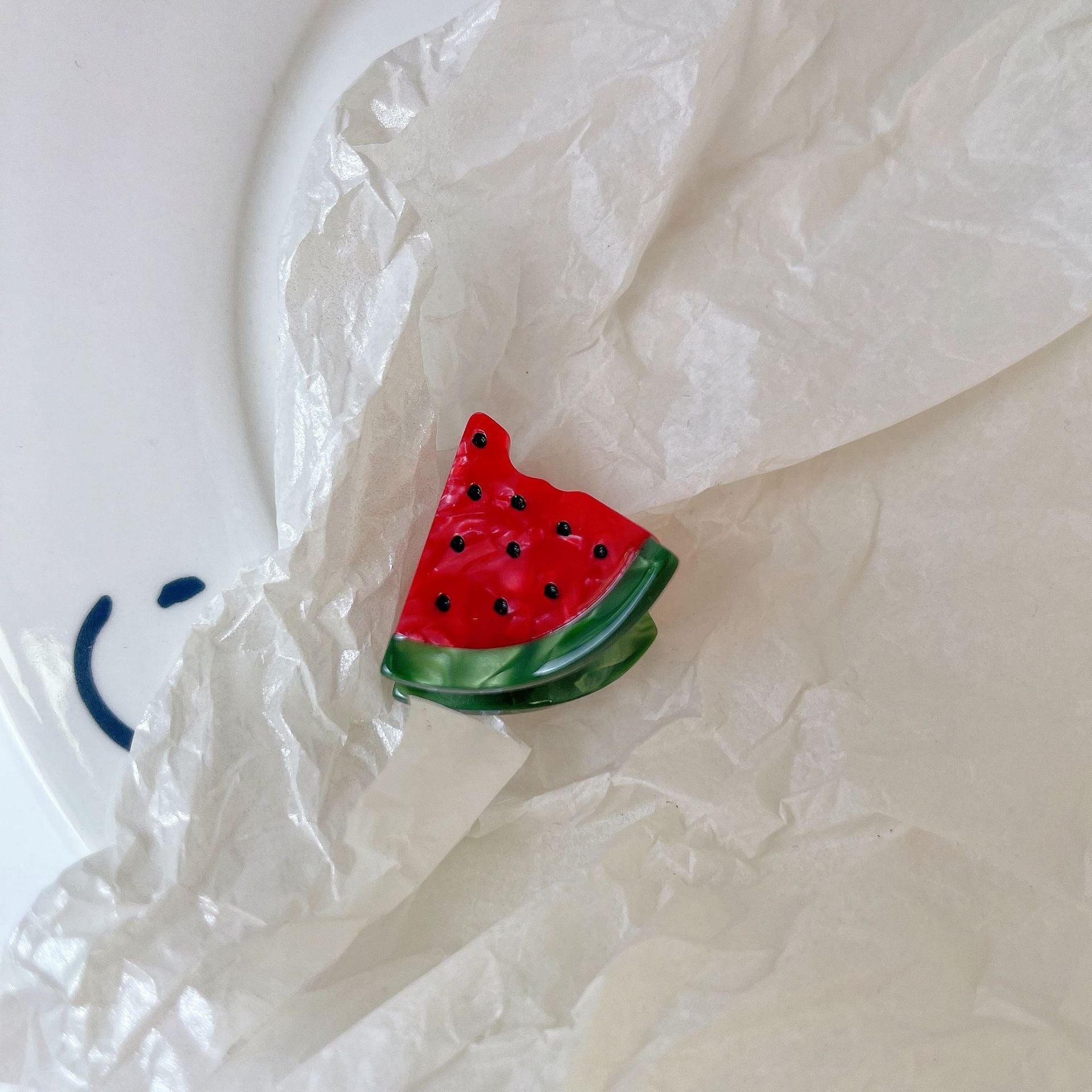 Cartoon Fruit Small Claw Clip Strawberry Lemon Cherry Hair Accessory