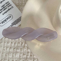 Korean clip France vintage twist temperament female side clip ponytail clip duck beak clip