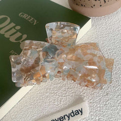 Acrylic bow shark clip claw clip Temperament clip head bun hair accessories hairpin new