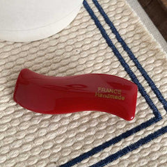 French temperament wave acetic acid hairpin Korean side clip bangs clip duck clip hair accessories