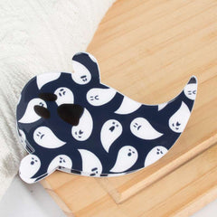 Halloween hair clip back head hair clip 2023 new style Flower Ghost Hair Claw Clip Accessories