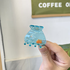 New acetic acid hair clip cute puppy hair clip red house claw tomato cute hair clip candy accessories