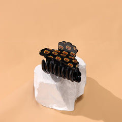 Simple fashion small halloween pumpkin bat shark clip grab clip all fashion ponytail hair clip hair accessories