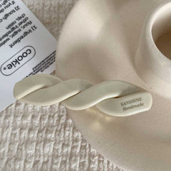 Korean clip France vintage twist temperament female side clip ponytail clip duck beak clip