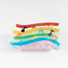 Ocean Collection Fashion cute claw Clip Hair clip sweet Hair clip Colorful rainbow cute hair accessories