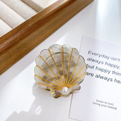 Korean Shell Pearl Acetic Acid Small Hair Clip Accessories