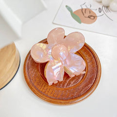 Acetic acid flower clip magic mermaid hair claw temperament sweet large shark clip hair accessories