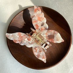 Small Hair Claw Clip Acetate Butterfly Hair Clip Claw Colorful Korean Hair Claw Clips for Girl