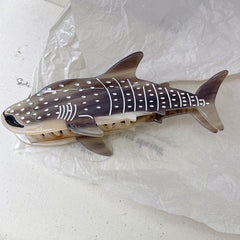 New niche animal shark claw clip Ocean Shark acetate hairpin personality shark clip female hair accessories