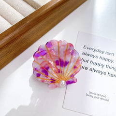 Korean Shell Pearl Acetic Acid Small Hair Clip Accessories