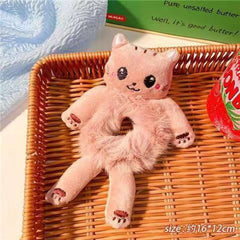 New cartoon animal plush hair band girly heart, large intestines, hair tie, rubber band, hair tie accessories