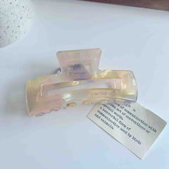 Korean fashion hairpin acetic acid plate tortoisesbill leopard clip simple medium size female hairpin shark clip