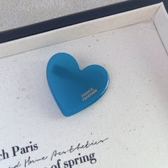 Autumn Winter Love Leopard Acetic Acid Side Clip Girl Accessories