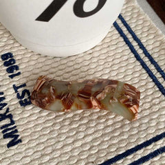 French temperament wave acetic acid hairpin Korean side clip bangs clip duck clip hair accessories