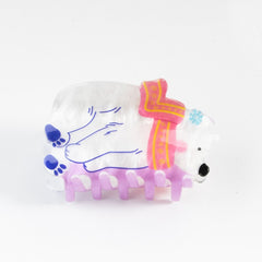 Ocean Collection Fashion cute claw Clip Hair clip sweet Hair clip Colorful rainbow cute hair accessories