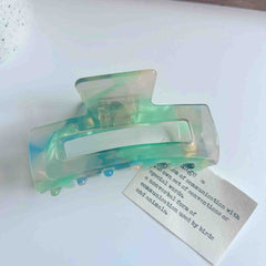 Korean fashion hairpin acetic acid plate tortoisesbill leopard clip simple medium size female hairpin shark clip