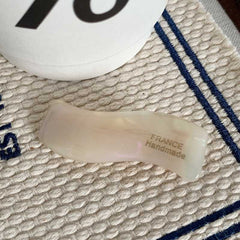 French temperament wave acetic acid hairpin Korean side clip bangs clip duck clip hair accessories