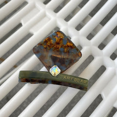 New acetic acid hair clip elegant rhinestone temperament claw clip acetate shark clip hair accessories