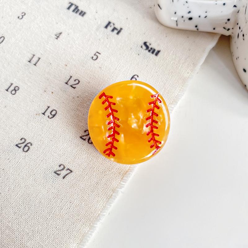 Acetic Acid Small Claw Basketball Football Hair Clip Accessories