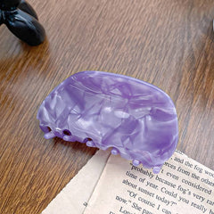 Fashion Delicate Acetate hair claw simple semicircle acetic acid clip Korea hairpin shark clip accessories