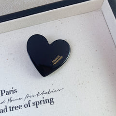 Autumn Winter Love Leopard Acetic Acid Side Clip Girl Accessories