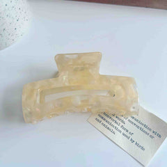 Korean fashion hairpin acetic acid plate tortoisesbill leopard clip simple medium size female hairpin shark clip