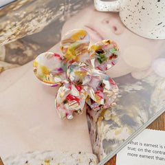 Korea Acetic Acid Flower Hair Claw Clip Aesthetic Accessories
