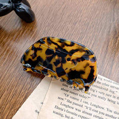 Fashion Delicate Acetate hair claw simple semicircle acetic acid clip Korea hairpin shark clip accessories