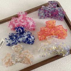 Acrylic bow shark clip claw clip Temperament clip head bun hair accessories hairpin new