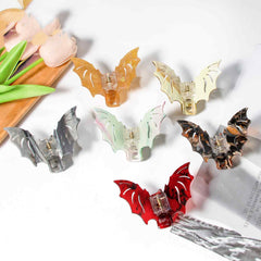 Lovely Carrot Bat Acetic Acid Hair Clips Acetate Vegetable Hair Claw for Women Hair Accessories