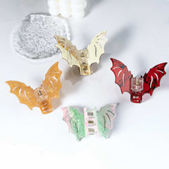 Lovely Carrot Bat Acetic Acid Hair Clips Acetate Vegetable Hair Claw for Women Hair Accessories