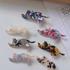 Cartoon Cute Cat Acetate Hair Clip Cat Barrette Accessories